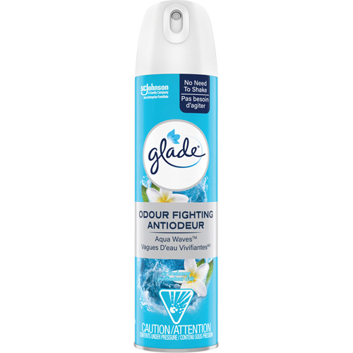 Air Freshener, Aqua Waves, Aerosol Can Action Paper