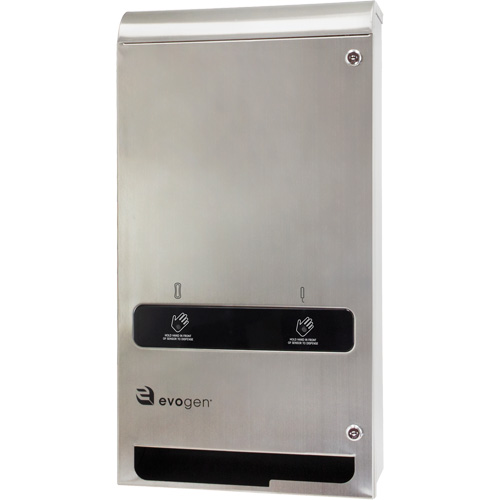 EvoGen&reg; EVNT3 No-Touch Dual Pad & Tampon Dispenser Action Paper
