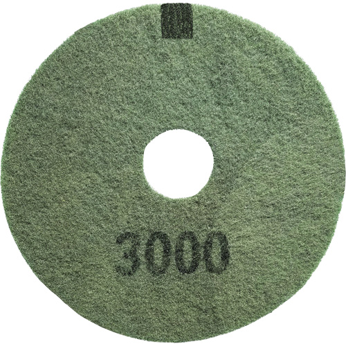3000 Grit Floor Pad, 14", Scrubbing/Stripping, Black Action Paper