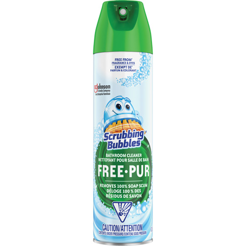 Scrubbing Bubbles&reg; Bathroom Cleaner Free Aerosol, 623 g, Aerosol Can Action Paper