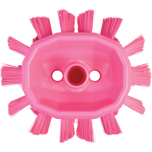 Brosse UST pour cuves, Soies Ferme, Longueur de 7-1/2", Rose Action Paper