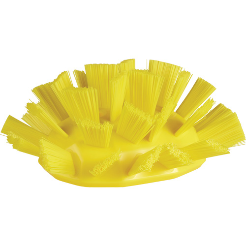 Brosse UST pour cuves, Soies Ferme, Longueur de 7-1/2", Jaune Action Paper
