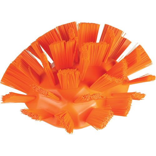 Brosse UST pour cuves, Soies Ferme, Longueur de 7-1/2", Orange Action Paper