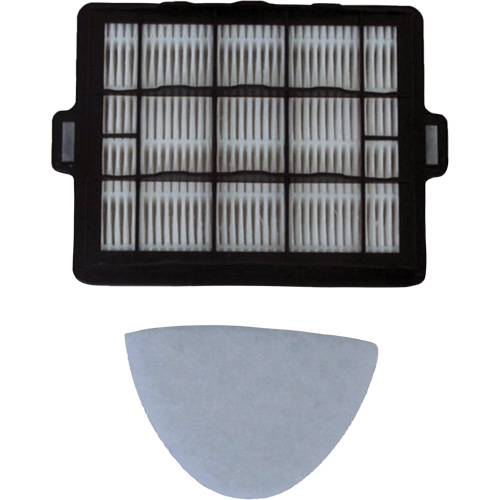 Ergo and Ergo Pro Backpack Series HEPA Premotor Filter and Foam Exhaust Filter Set Action Paper