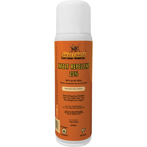 Insectifuge, DEET &agrave; 25 %, A&eacute;rosol, 170 g Action Paper