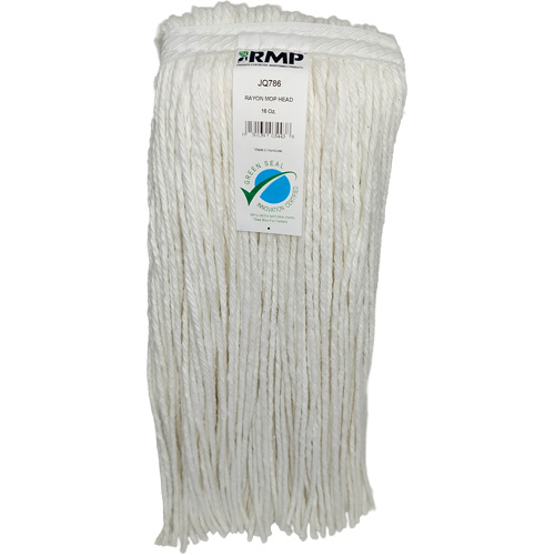 4-Ply Narrow Mop Head, Rayon, 16 oz., Cut Style Action Paper
