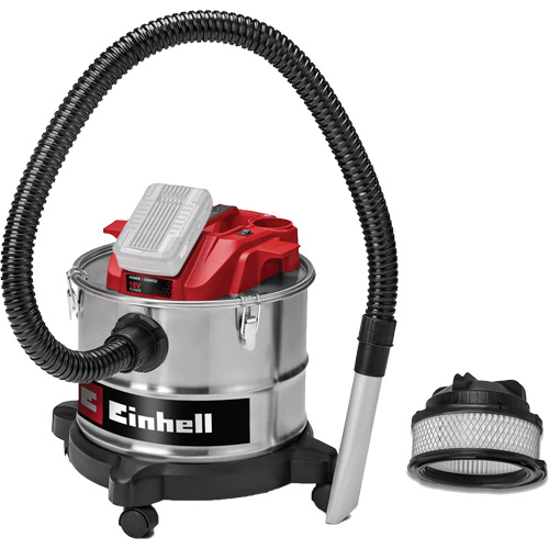 Cordless Ash Vacuum (Tool Only), 18 V, 4 gal. Capacity Action Paper