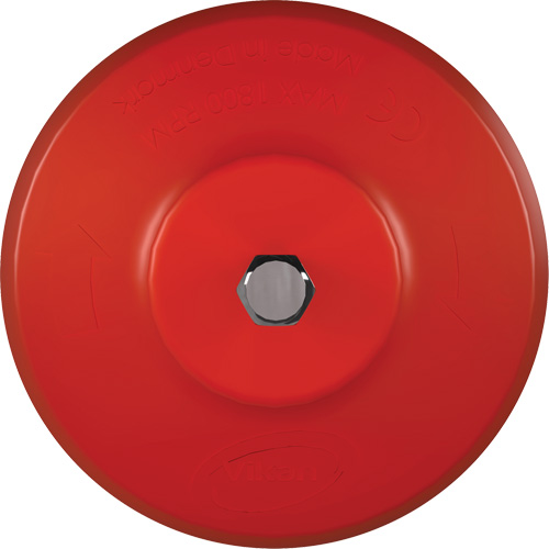 HyDrive Round Drill Brush, Extra Stiff Bristles, 3-1/10" Long, Red Action Paper