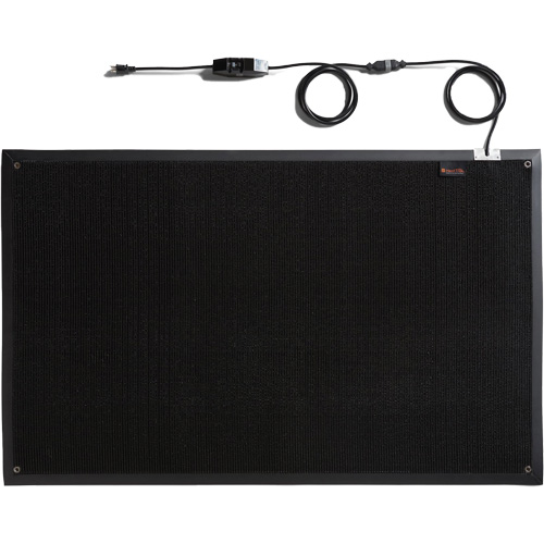 Tapis chauffant de d&eacute;neigement industriel PRO pour passages pour pi&eacute;tons de la s&eacute;rie HTP, Couloir, 24" la x 15' l Action Paper