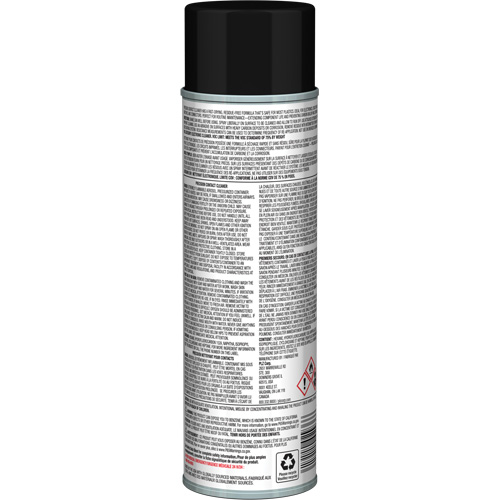 Pro Line Precision Contact Cleaner with Fast Evaporation, Aerosol Can Action Paper
