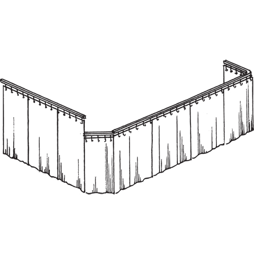 Custom Curtain Partitions Action Paper