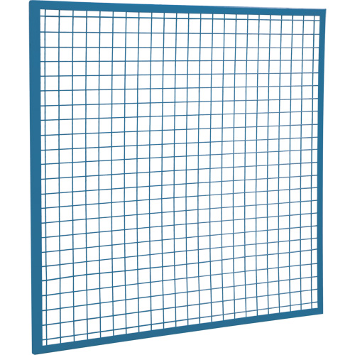 Wire Mesh Partition Components - Panels, 4' H x 4' W Action Paper