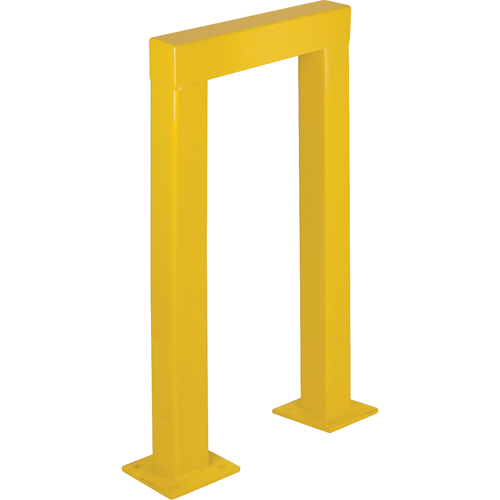 Safety Guards, 2' W x 3.5' H, Yellow Action Paper