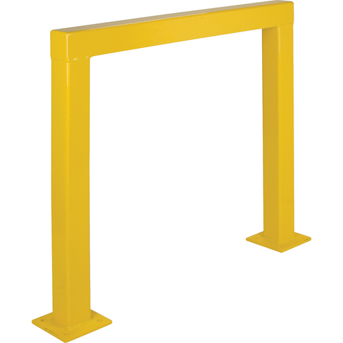 Safety Guards, 4' W x 3.5' H, Yellow Action Paper