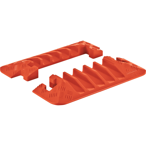 Linebacker&reg; 5-Channel Heavy Duty End Caps Action Paper
