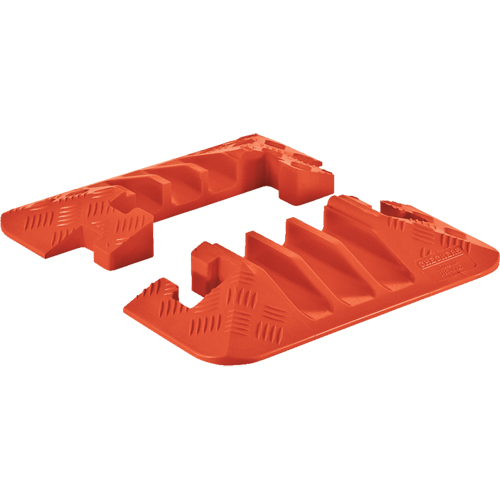 Linebacker&reg; 3-Channel Heavy Duty End Caps Action Paper