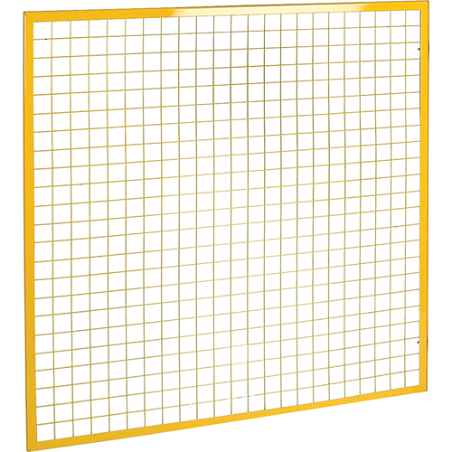 Wire Mesh Partition Components - Universal Posts, 8-1/4' H Action Paper