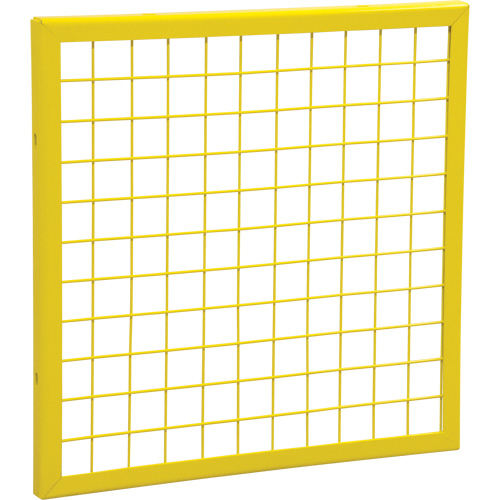 Wire Mesh Partition Components - Panels, 2' H x 2' W Action Paper