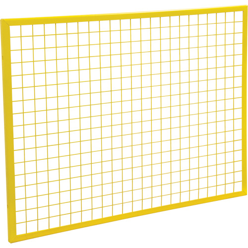 Wire Mesh Partition Components - Panels, 4' H x 3' W Action Paper