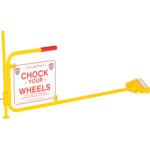 Flag Rail Chock Action Paper