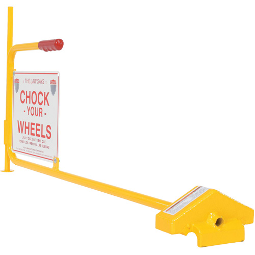 Flag Rail Chock Action Paper