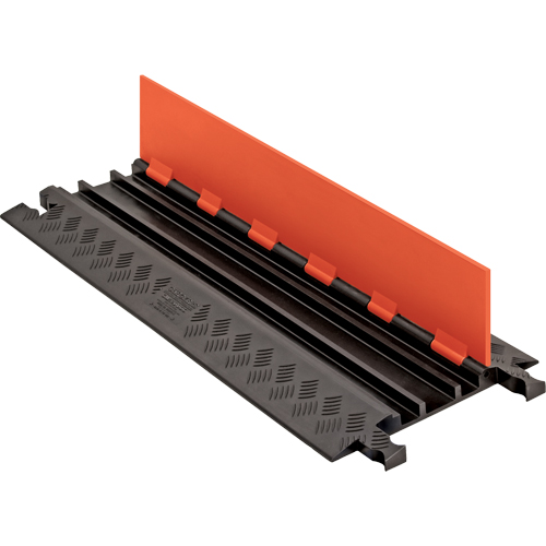 Protecteur de c&acirc;ble &agrave; profil bas Guard Dog, 3 canaux, 36" lo x 13,8" la x 1,25" h Action Paper