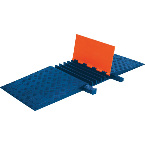 Guard Dog&reg; Cable Protector, 5 Channels, 20" L x 50" W x 1.88" H Action Paper