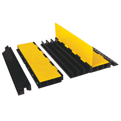 Ensemble de protection de c&acirc;bles Yellow Jacket, 3 canaux, 36" lo x 18,5" la x 3" h Action Paper