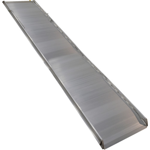 Aluminum Walk Ramp, 1000 lbs. Capacity, 38" W x 193-1/8" L Action Paper