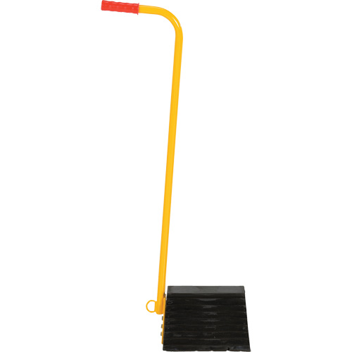 Ergo Handle Wheel Chock, 9-1/4" x 8" x 6", Black Action Paper