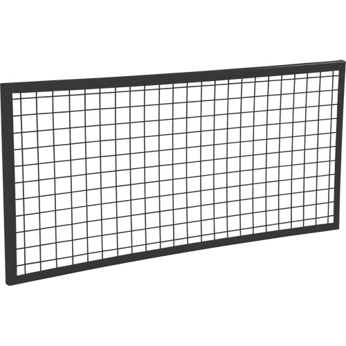 Wire Mesh Partition Panel, 2' H x 4' W Action Paper