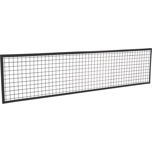 Wire Mesh Partition Panel, 2' H x 8' W Action Paper