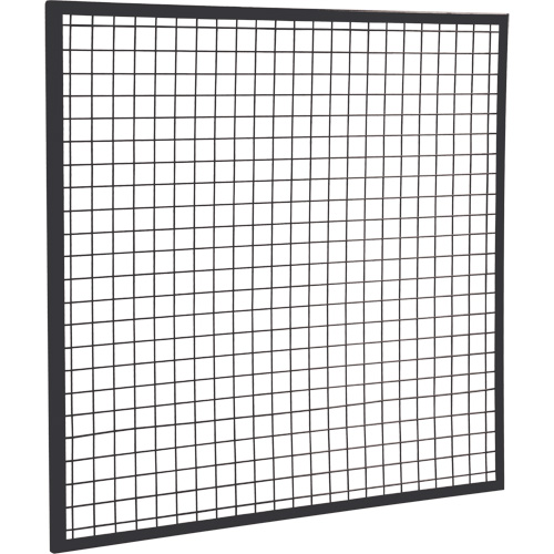 Wire Mesh Partition Panel, 4' H x 4' W Action Paper