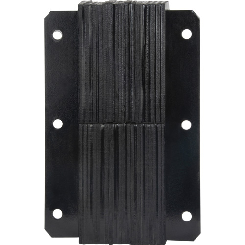 Laminated Dock Bumpers, Vertical, Rubber, 11" W x 4" D x 20" H Action Paper