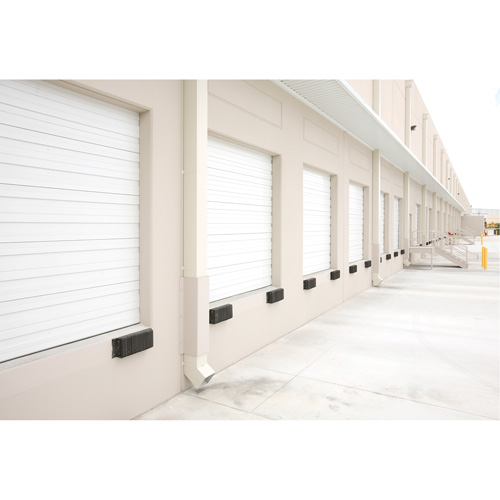 Butoirs de quai lamell&eacute;s, Horizontal, Caoutchouc, 12" la x 6" p x 10" h Action Paper