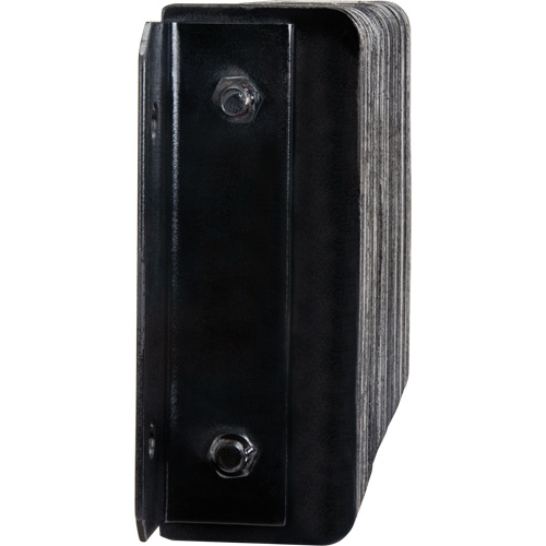 Butoirs de quai lamell&eacute;s, Horizontal, Caoutchouc, 24" la x 4" p x 12" h Action Paper