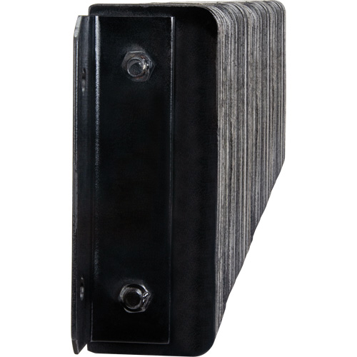 Butoirs de quai lamell&eacute;s, Horizontal, Caoutchouc, 36" la x 4" p x 12" h Action Paper