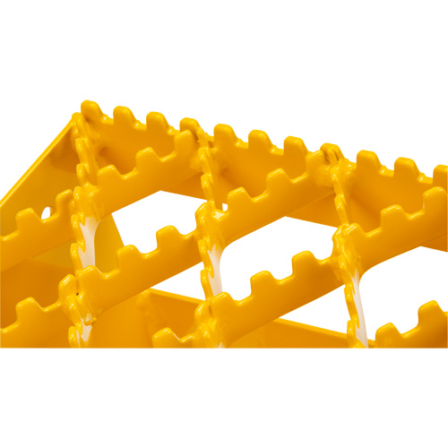 Cales-roue pour la glace, Acier, Jaune, 8-1/16" la x 10-5/8" p x 8-13/16" h Action Paper