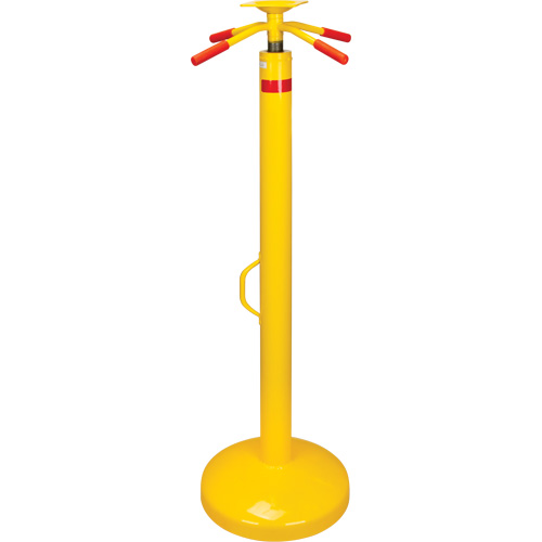 Cric pour remorque &agrave; capacit&eacute; statique de 50 000 lb, Cap. de levage 2,5 tonnes Action Paper