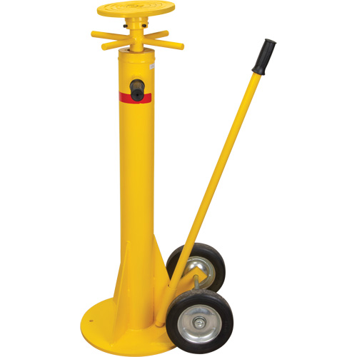 100,000 lbs. Static Capacity Trailer Jack, 20 tons Lift Capacity Action Paper
