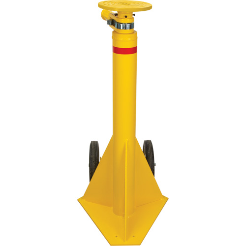 100,000 lbs. Static Capacity Ratchet Trailer Jack, 20 tons Lift Capacity Action Paper
