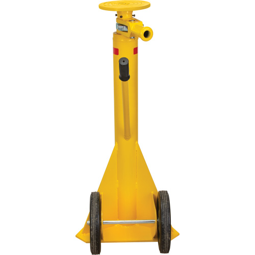 100,000 lbs. Static Capacity Ratchet Trailer Jack, 20 tons Lift Capacity Action Paper