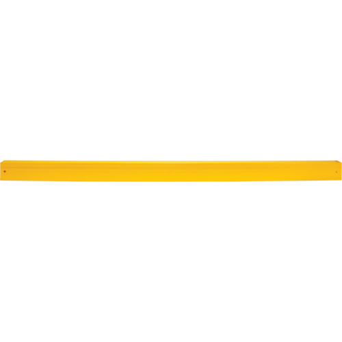 Lift-Out Light-Duty Guard Rail, Steel, 6' L x 4" H, Safety Yellow Action Paper