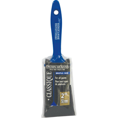 Classic Paint Brush, Bristle, Plastic Handle, 2" Width Action Paper