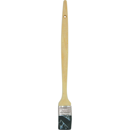 Radiator Paint Brush, Bristle, Wood Handle, 2" Width Action Paper