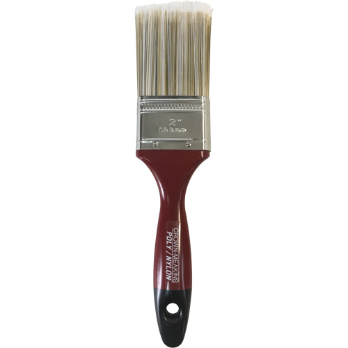 Semi-Pro Paint Brush, Poly/Nylon, Wood Handle, 2" Width Action Paper