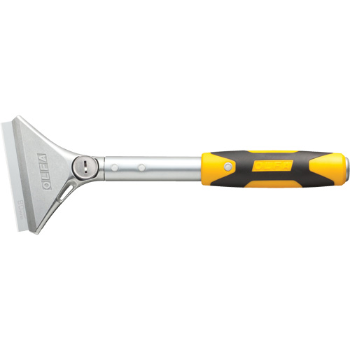OLFA&reg; XSR-300 Extra-Heavy-Duty Scraper, Steel Blade, 4" Wide, Metal Handle Action Paper