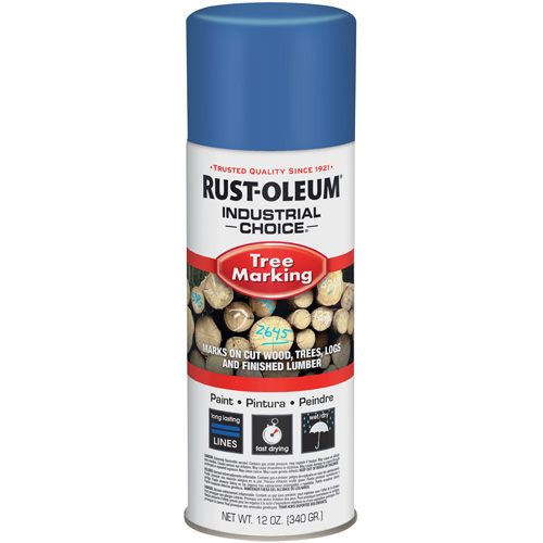 Peinture pour le marquage des arbres Industrial Choice T1600, Bleu, 16 oz Action Paper