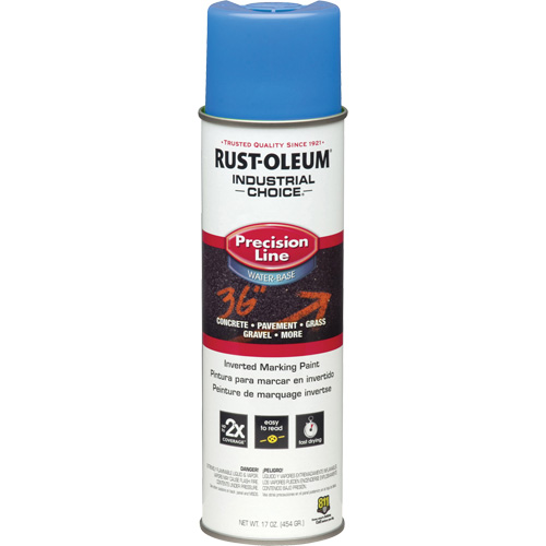 M1800 Water-Based Precision Line Marking Paint, 17 oz., Aerosol Can Action Paper