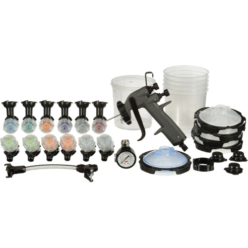 Performance Industrial Spray Gun System Action Paper